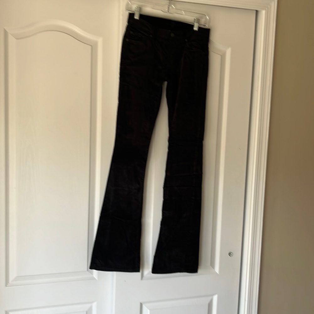 Seven for all mankind velvet skinny boot
